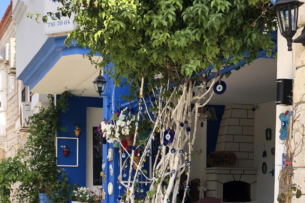 Beyaz Ev Hotel Alacati Exterior foto